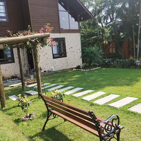 Casa De Campo Rosa Dos Ventos Rodeio Luaran gambar